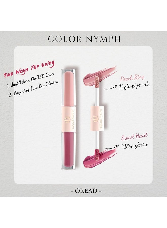 COLOR NYMPH - Makeup Bag For Teens Women With Makeup Kit Makeup Bag Travel Included Cosmetic Bag Eyeshadows Face Powder Concealer Liquid Blush Eyebrow Pencil Eyeliner Lipgloss Mascara Brushes - Image 1