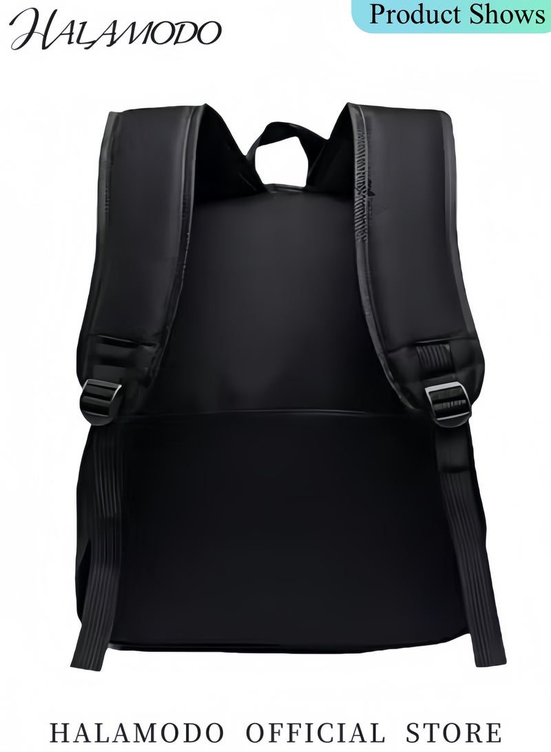 HALAMODO School Backpack with Large Capacity Fortnite Battle Casual Daypack Travel Schoolbag Computer Backpack for High School College Teens Travel Work - Image 3