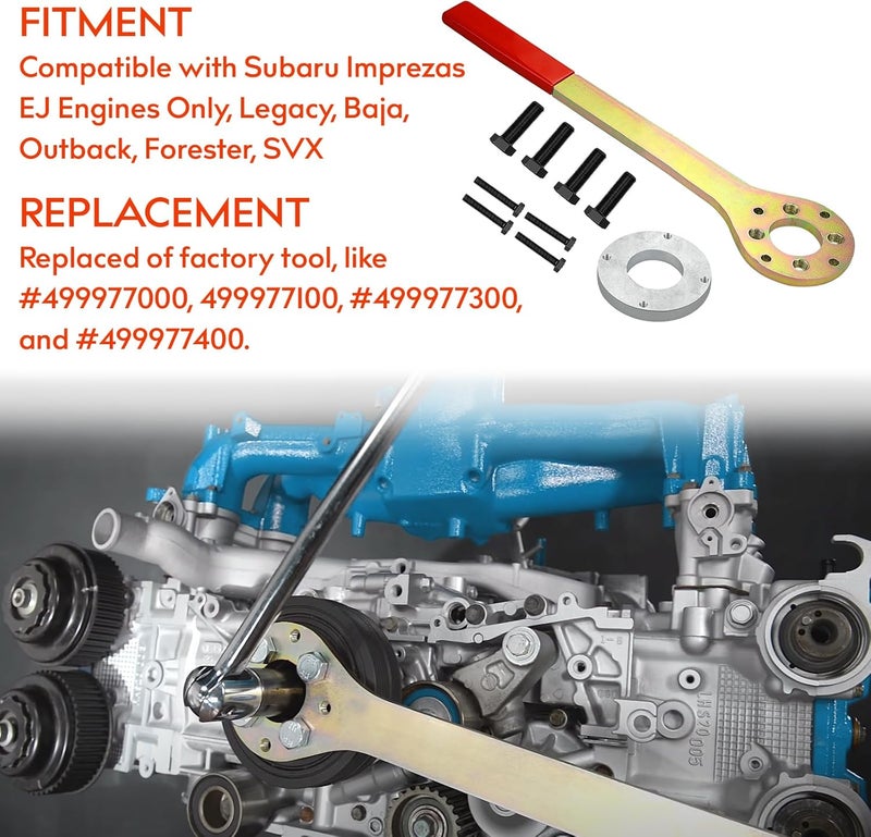PEATOVIE Crank Pulley Tool Holder for Subaru - Image 2
