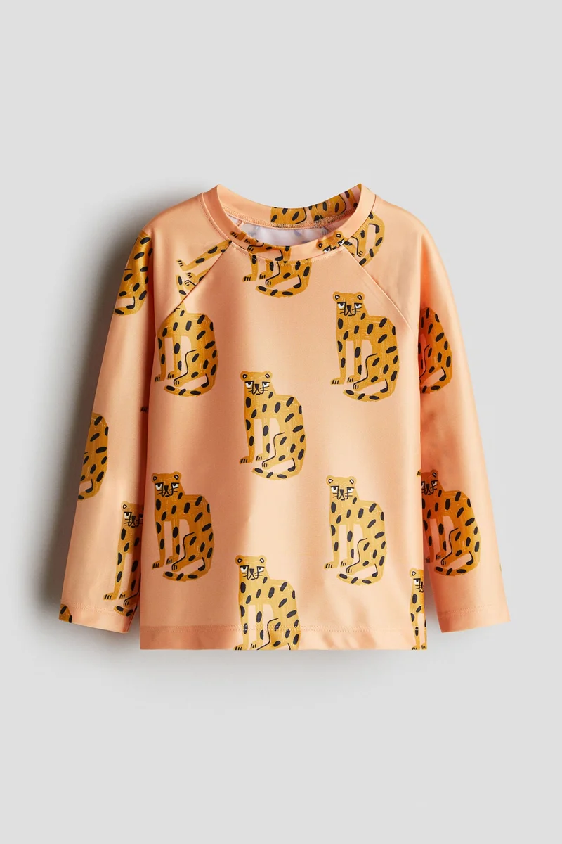 اتش اند ام توب سباحة بحماية من الشمس بمعيار 50