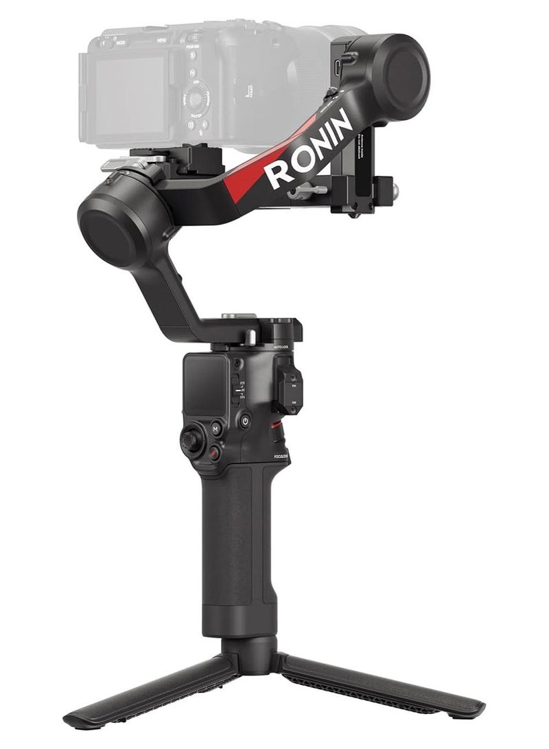 dji RS 4, 3-Axis Gimbal Stabilizer for DSLR and Mirrorless Cameras Canon/Sony/Panasonic/Nikon/Fujifilm, 2nd-Gen Native Vertical Shooting, 2-Mode Switch Joystick, Teflon Axis Arms, Camera Gimbal Black - Image 1