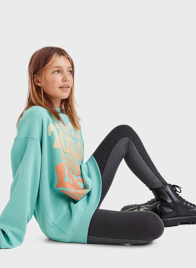 H&M Kids Printed Jeggings