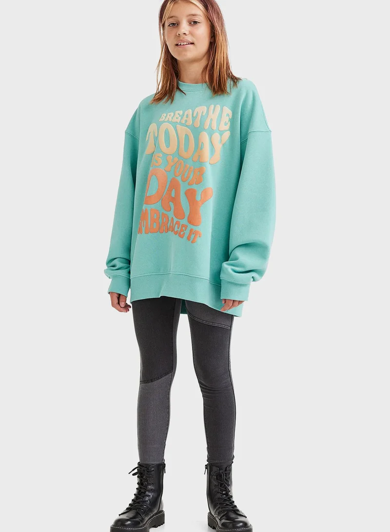H&M Kids Printed Jeggings