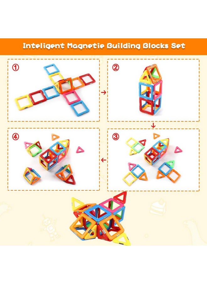 Upgraded Magnetic Blocks Tough Tiles Stem Toys For 3+ Year Old Boys And Girls Learning By Playing Games For Toddlers Kids, Compatible With Major Brands Building Blocks - Starter Set - pzsku/Z7D488107BE8E5F8294A7Z/45/_/1732787139/56580128-f755-4be1-b079-7fb6772a59c0