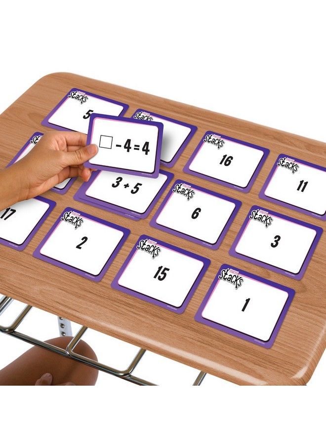 EAI Education Math Stacks Addition & Subtraction Game: Grades 12 - Image 3