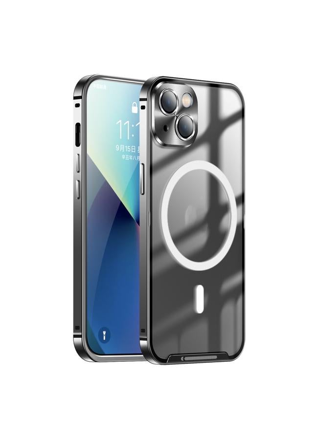 S-TOP Case For iPhone 13 MagSafe Frosted Metal Phone Case - Image 1