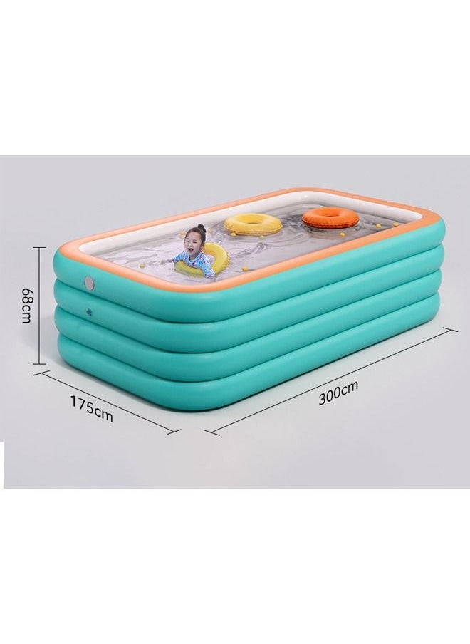 NKX Inflatable 4 Layer Swimming Pool 300 CM  - Image 2