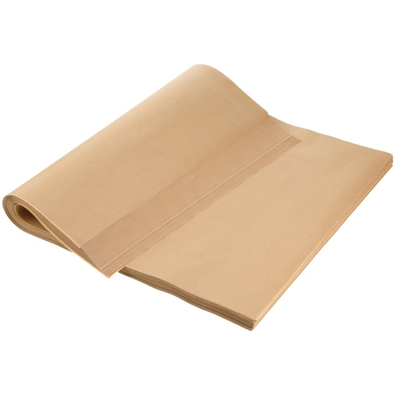Harloon Harloon 200 Pcs Parchment Paper Baking Sheets Heavy Duty Precut Baking Sheets Nonstick Parchment for Cookies Steaming Grilling Cooking Air Fryer Oven Pan Air FryerBrown13 x 18 Inch 