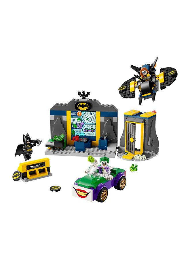 LEGO Dc Batman The Batcave With Batman, Batgirl & The Joker, Fun Super-Hero Adventure Toy For 4 Plus Year Old Boys, Girls & Kids, Super-Hero Vehicle Set With 3 Minifigures, Gift Idea (184 Pieces) 76272