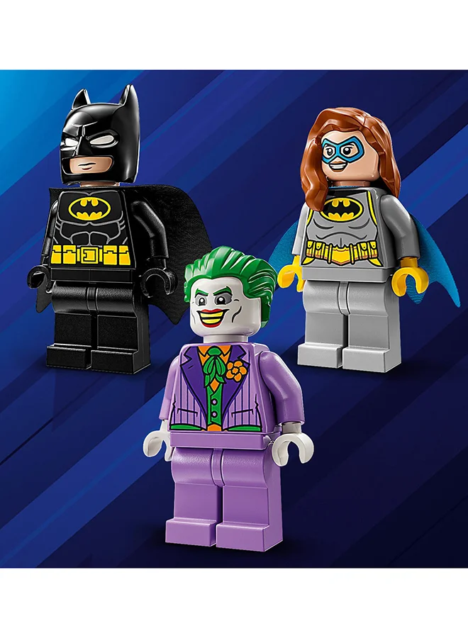 LEGO Dc Batman The Batcave With Batman, Batgirl & The Joker, Fun Super-Hero Adventure Toy For 4 Plus Year Old Boys, Girls & Kids, Super-Hero Vehicle Set With 3 Minifigures, Gift Idea (184 Pieces) 76272