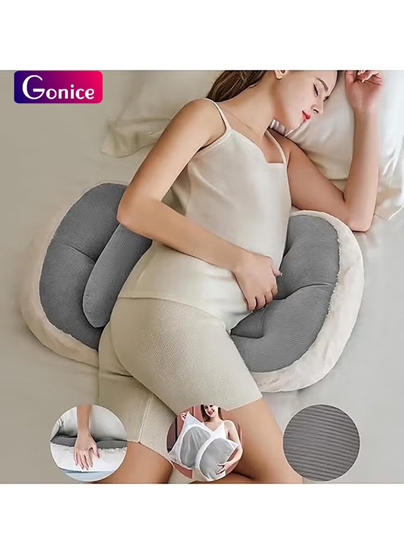 Gonice - Pregnancy Pillow For Sleeping Grey - Image 1