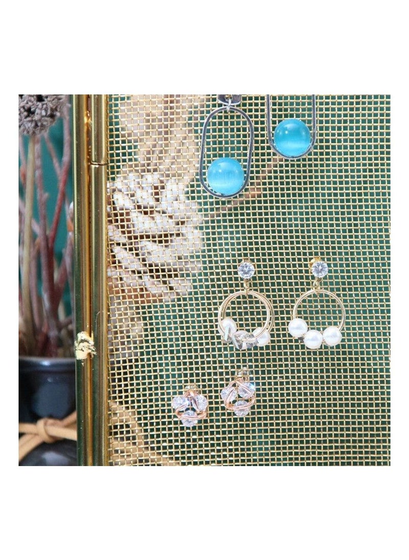 Generic - Earring Holder Organizer Display, Jewelry Display Stands for Shows, Mesh Design Necklace and Earring Display Stand - Image 1