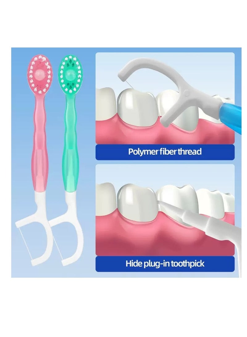 26 قطعة فرشاة أسنان متعددة الوظائف للاستخدام مرة واحدة محمولة - Image 2