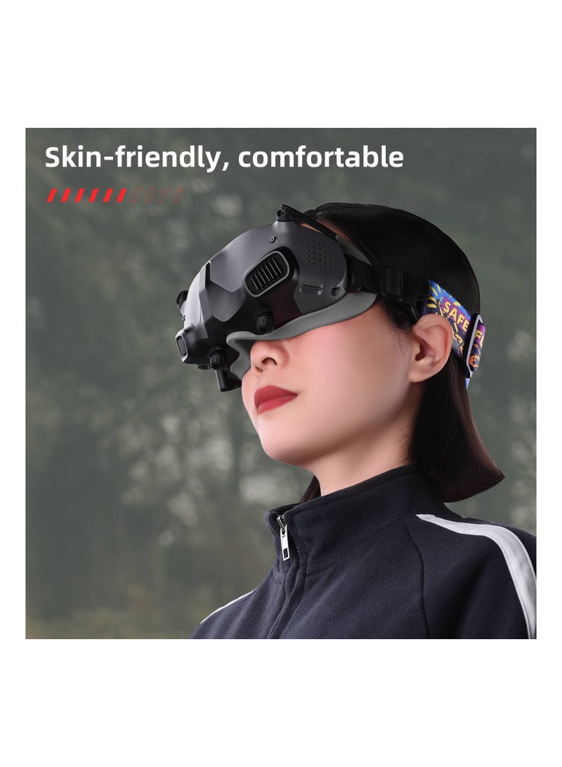 XiuWoo Silicone Eye Pad for DJI AVATA Goggles 2, Sweat-Proof Face Cushion Washable Padding Non-Slip Accessories 2 - Image 2