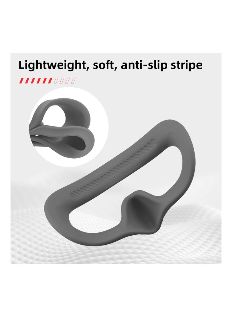 XiuWoo Silicone Eye Pad for DJI AVATA Goggles 2, Sweat-Proof Face Cushion Washable Padding Non-Slip Accessories 2 - Image 3