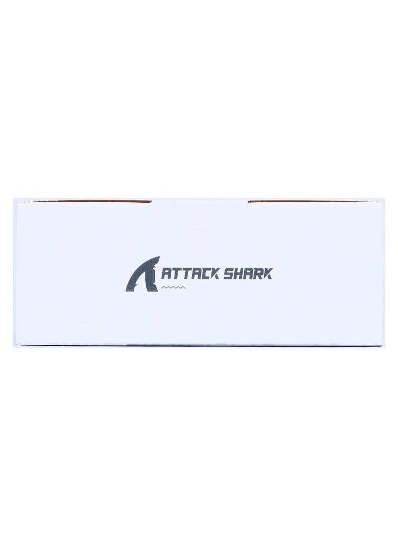 Attack Shark - ATTACK SHARK X3 49g Ultralight Mouse, PixArt PAW3395 Gaming Sensor, BT/2.4G Wireless/Wired Gaming Mouse, 26000 DPI, 200 Hours Battery, Office Mice for Win11/Xbox/PS/Mac (Black) - Image 1