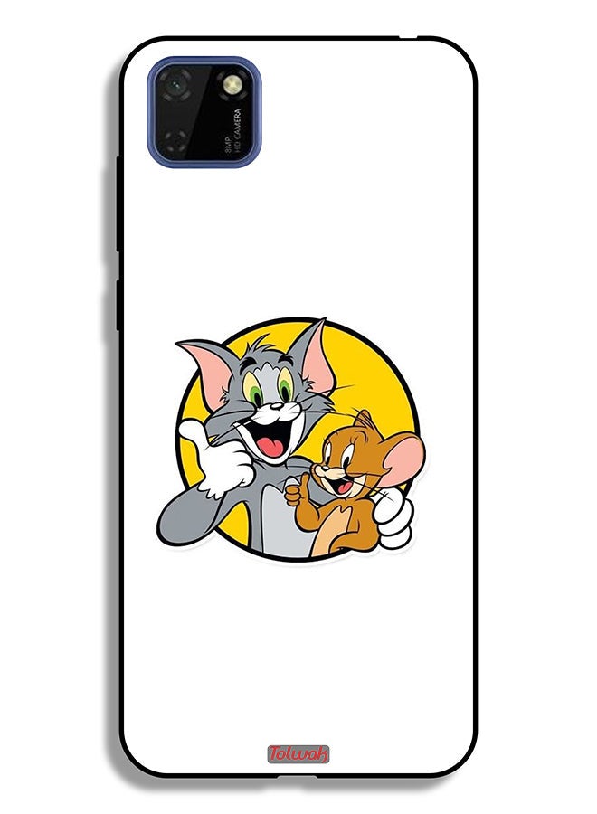 Tolwak Huawei Y5p Protective Case Cover Tom And Jerry - Image 2