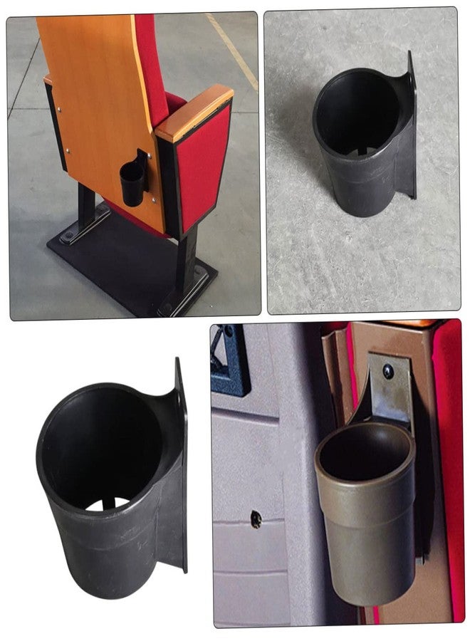 WOONEKY Portable Outdoor Cup Holder for Chair Compact Baby Bottle Rack Anti Spill Beverage Holder for Strollers Wheelchairs Cinema Seats 5.11X4.33X6.69In - Image 3