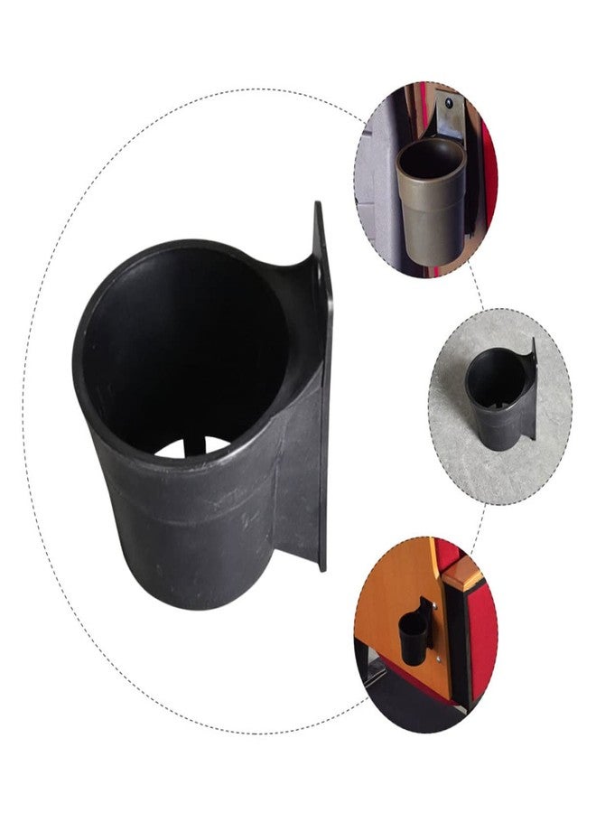 WOONEKY Portable Outdoor Cup Holder for Chair Compact Baby Bottle Rack Anti Spill Beverage Holder for Strollers Wheelchairs Cinema Seats 5.11X4.33X6.69In - Image 2