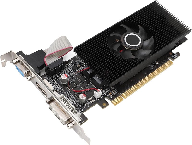 SUNGOOYUE Graphics Card, 2GB 128 Bit GDDR5 PCI Express 3.0 x8 Computer Video Card with Cooling Fan, for ATX Tower ITX SFF Computer Cases - Image 3