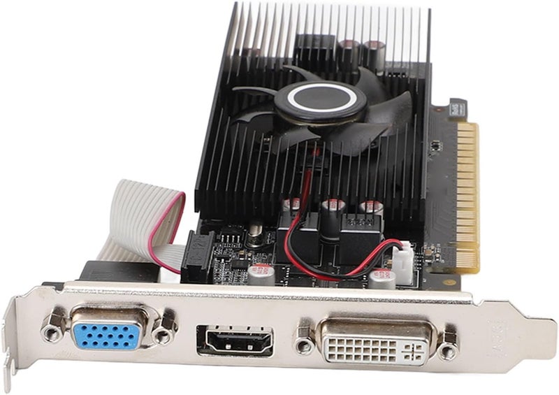 SUNGOOYUE Graphics Card, 2GB 128 Bit GDDR5 PCI Express 3.0 x8 Computer Video Card with Cooling Fan, for ATX Tower ITX SFF Computer Cases - Image 1