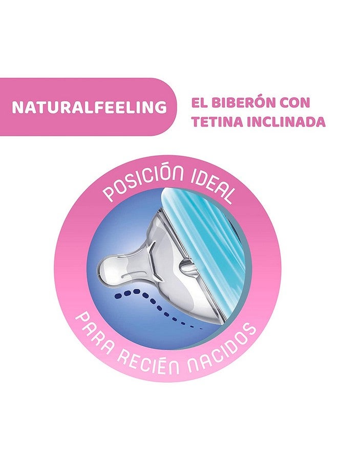 Chicco Natural Feeling Chicco Baby Bottle 250ml 2Mesi + Bimbo  - Image 1