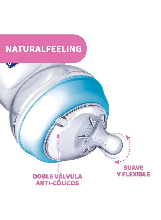 Chicco Natural Feeling Chicco Baby Bottle 250ml 2Mesi + Bimbo  - Image 2