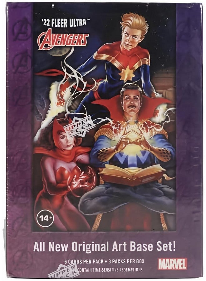 Upper Deck 2022 Avengers Trading Card Blaster Box