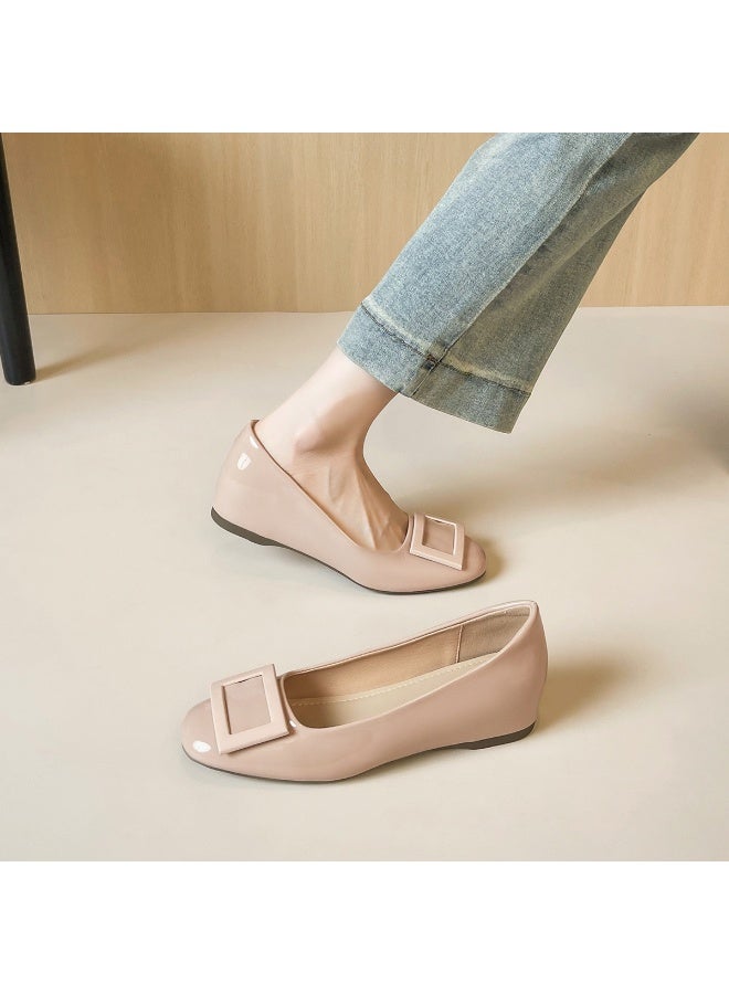 Shougu New Style Low Heel Single Shoe With RoundToe - Image 2