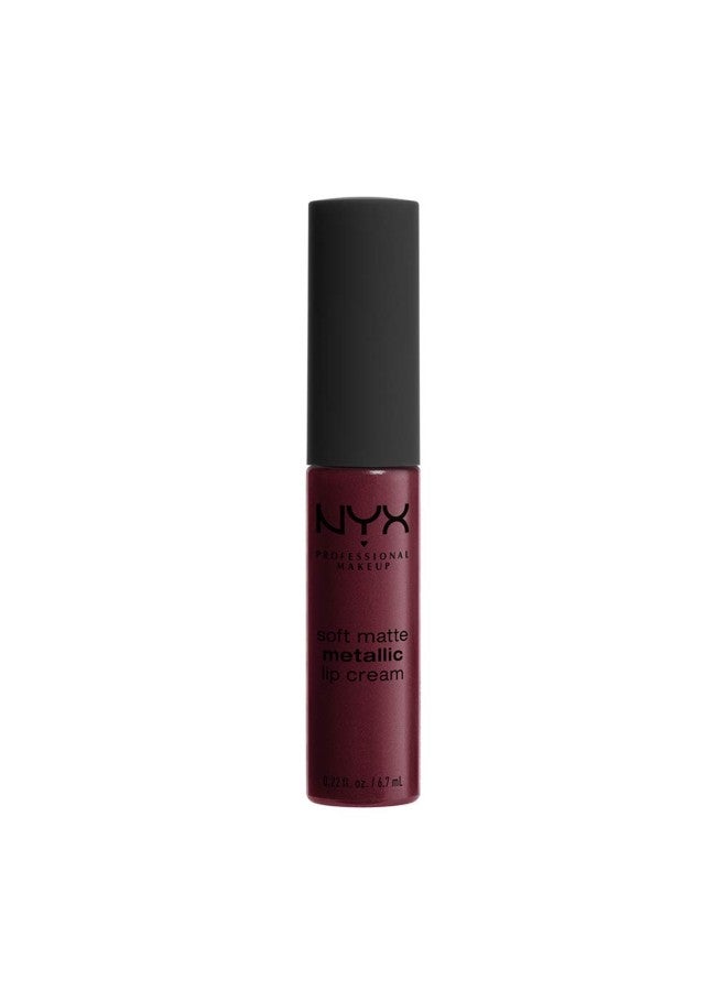 klarako Soft Matte Metallic Lip Cream, Liquid Lipstick - Copenhagen (Matte Rich Plum)  - Image 1