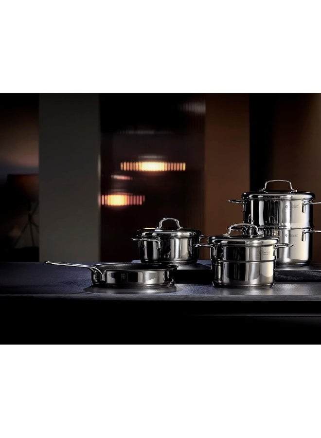 WMF Stainless Steel Mini Steamer 16 Cm With Lid - Image 3