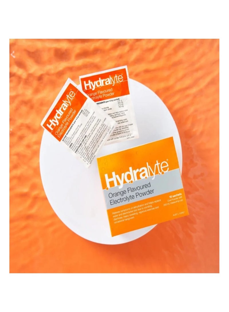 Hydralyte Powder Orange 5G X 10 - Image 4