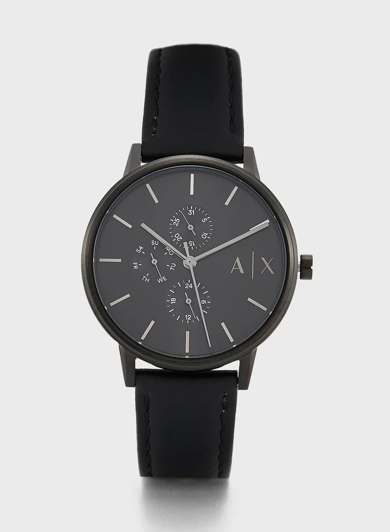 Armani Exchange Ax2719  Leather Strap Analog Watch
