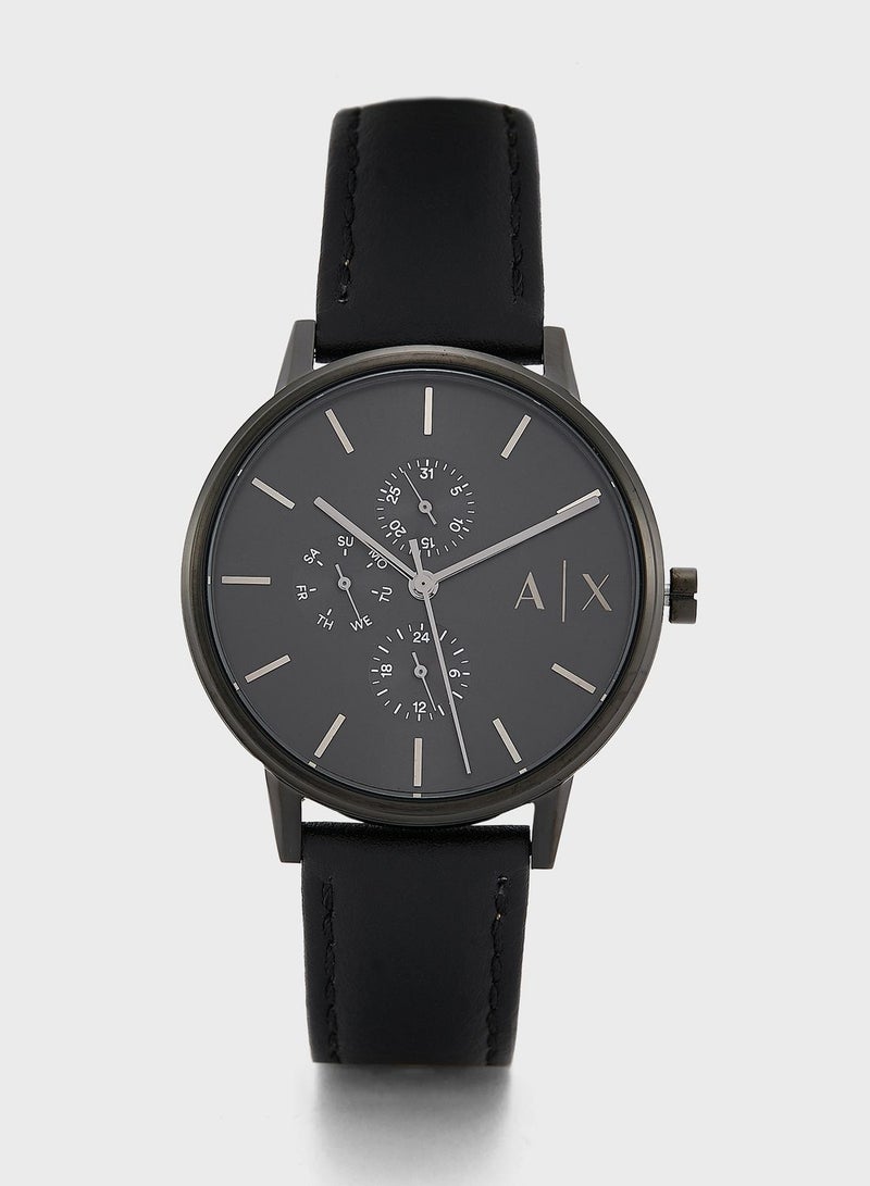 Armani Exchange Ax2719  Leather Strap Analog Watch - Image 1