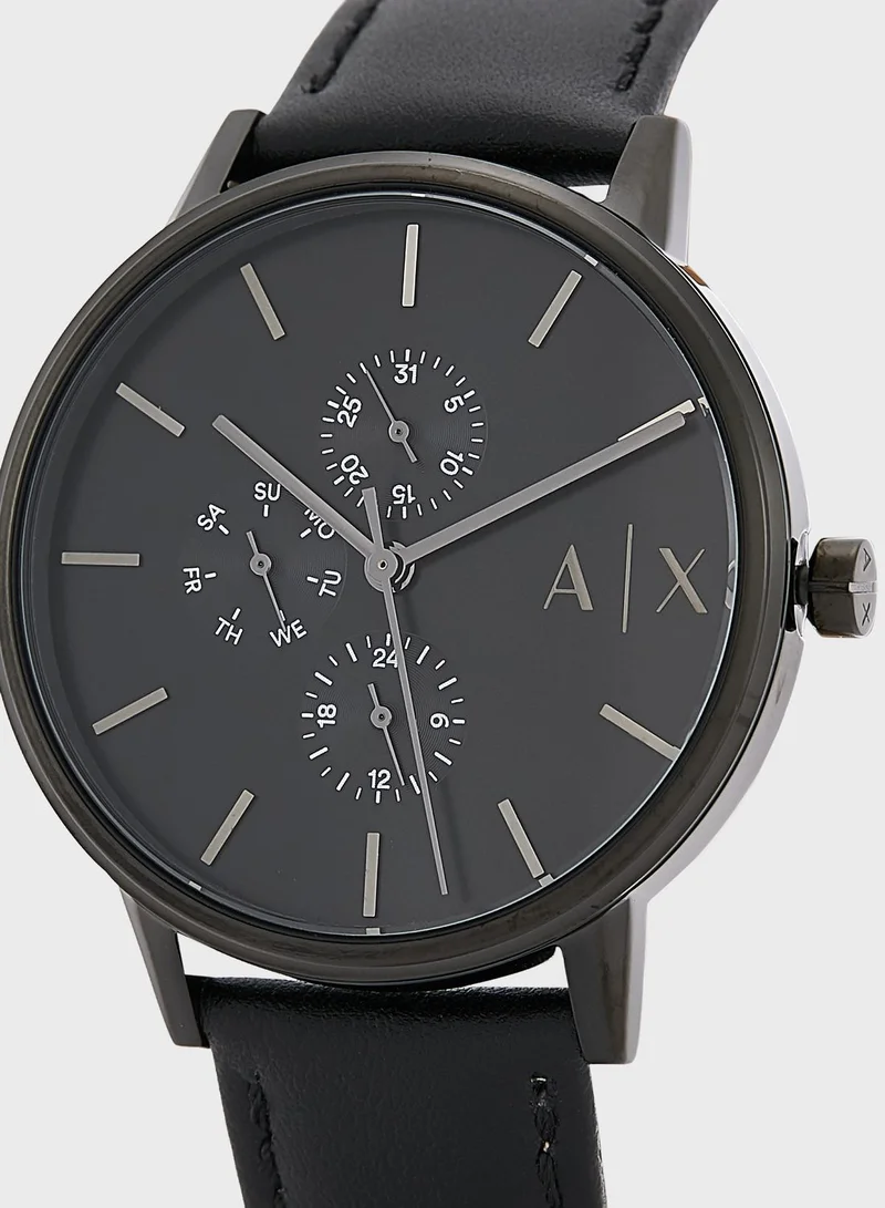 Armani Exchange Ax2719  Leather Strap Analog Watch