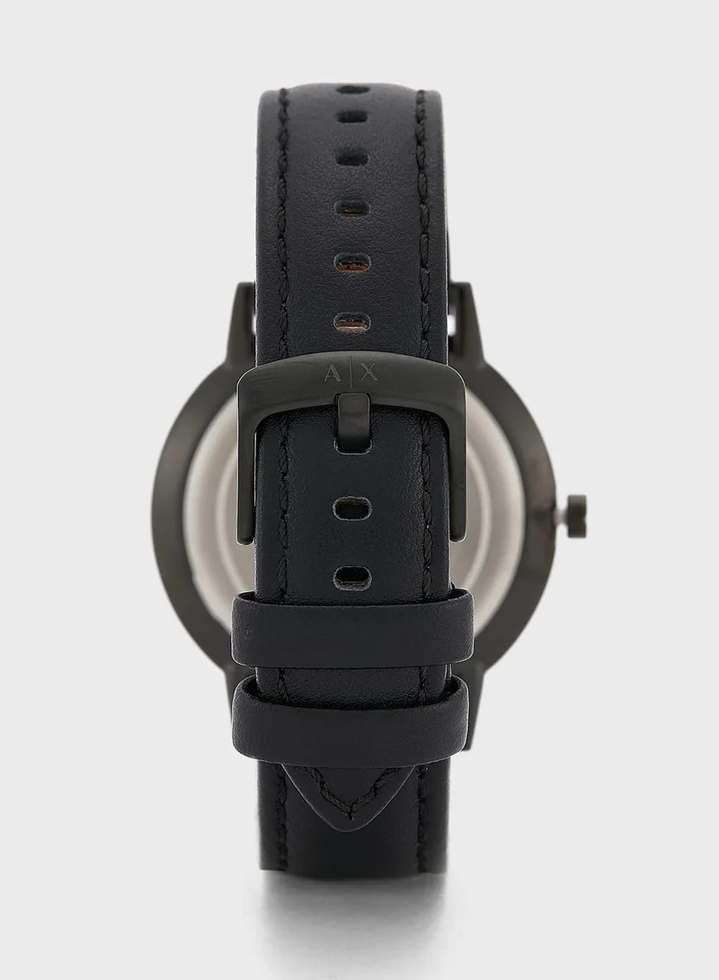 Armani Exchange Ax2719  Leather Strap Analog Watch