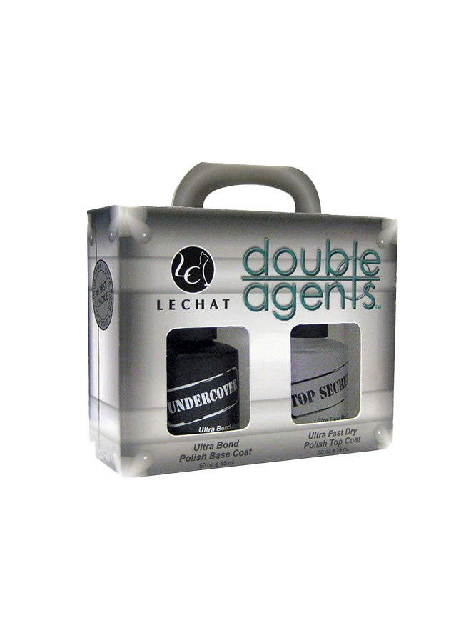 Lechat Top Secret Base And Top Coat Super Shine Fast Dry for Nail Polish DA2P01 - Image 1