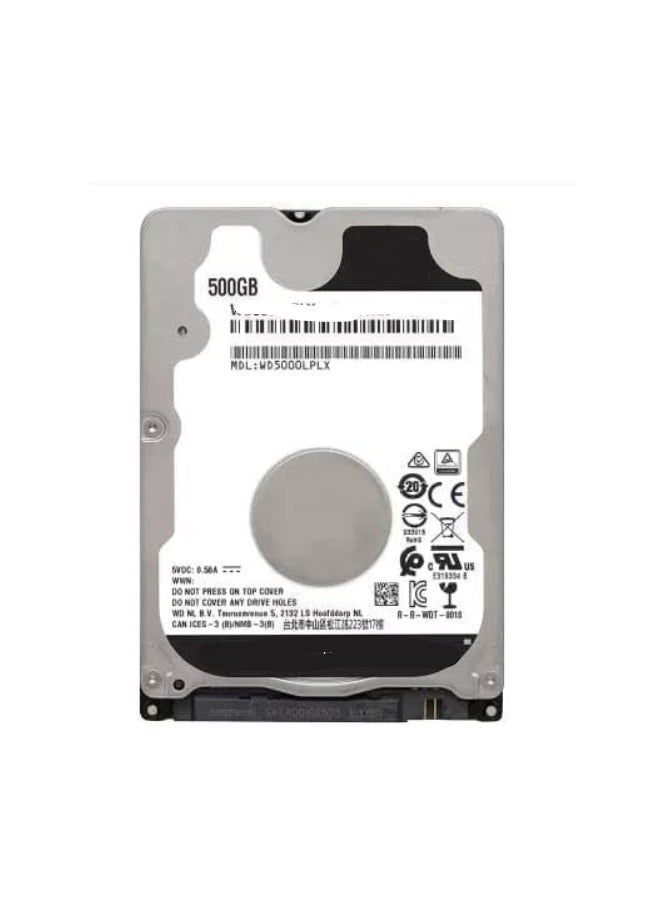 500GB 2.5 Inch SATA Internal Hard Drive – Reliable Storage for Laptops
