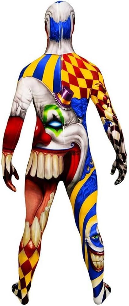 Morphsuits Men's Monster Scary Clown Skinsuit, XX-Large - Image 2