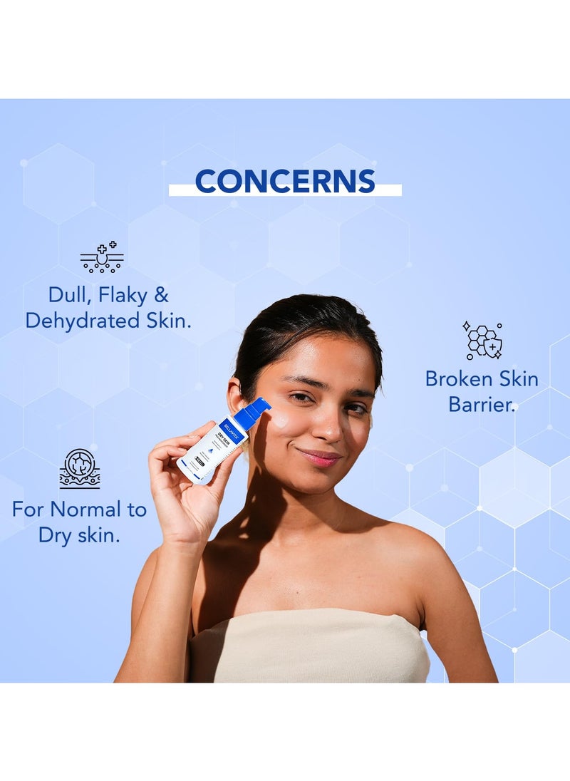 BELLAVITA Face Moisturizer Dry to Normal Skin | Power of 14 Moisturizing Actives | 48hrs Hydration | Intense Moisturization | Repairs & Soothes | pH Balanced |  | 50ml  - Image 2