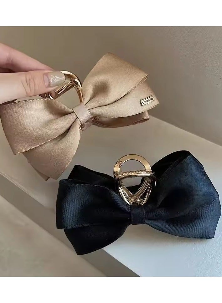 Goolsky Korean Fashion Metal Bow Hair Claw Clip High Quality Simple Elegant Hair Clip Claw Clamp Headwear Girls Women Hair Accessories - Image 3