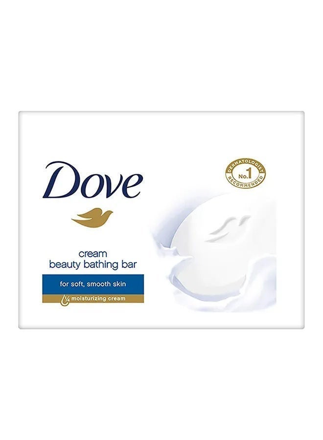 Dove White Beauty Bathing Soap Bar, 125g