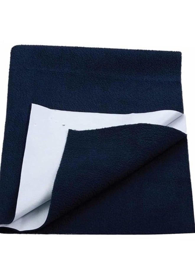 STARNSTYLE Waterproof Quick Dry Sheet for Baby| Bed Pad Anti-Piling Fleece Extra Absorbent Washable Matress Protector| Baby Bed Protector Sheet for Toddler Children Medium (100cm X 70cm) - Image 1