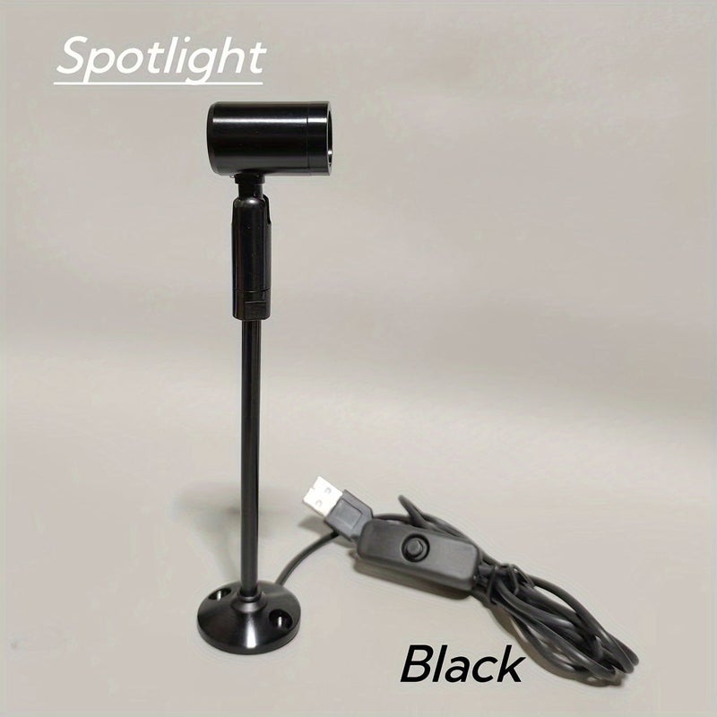 Bright LED Spotlight 5V USB with White Light and 4.9FT Cable for Jewelry Display Cabinet Counter Display Dining Table - Image 2