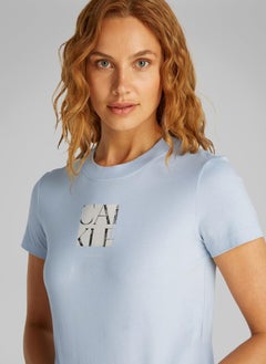 Calvin Klein Jeans Graphic Crew Neck T-Shirt  - Image 3
