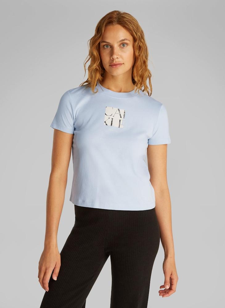 Calvin Klein Jeans Graphic Crew Neck T-Shirt - Image 1