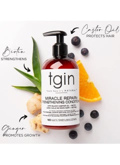 Tgin Tegene Miracle Repairs Strengthening Damaged Hair Shampoo and Conditioner Duo - For Damaged Hair - Shampoo and Conditioner Set - Repair, Protect and Restore  - Image 2