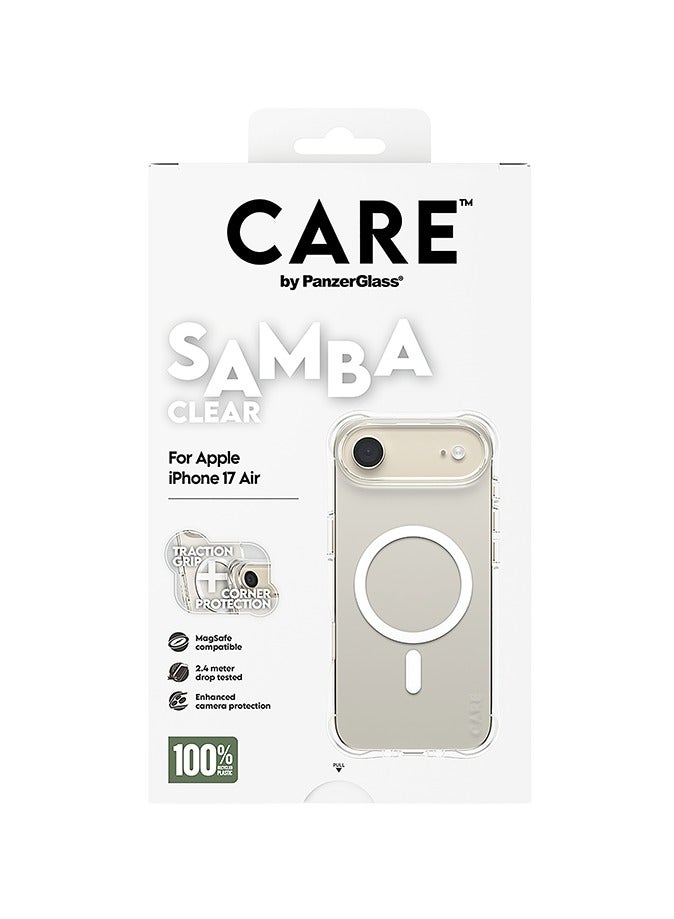 PanzerGlass CARE Fashionable Case Samba with White Magsafe iPhone 17 Air - Clear - Image 4