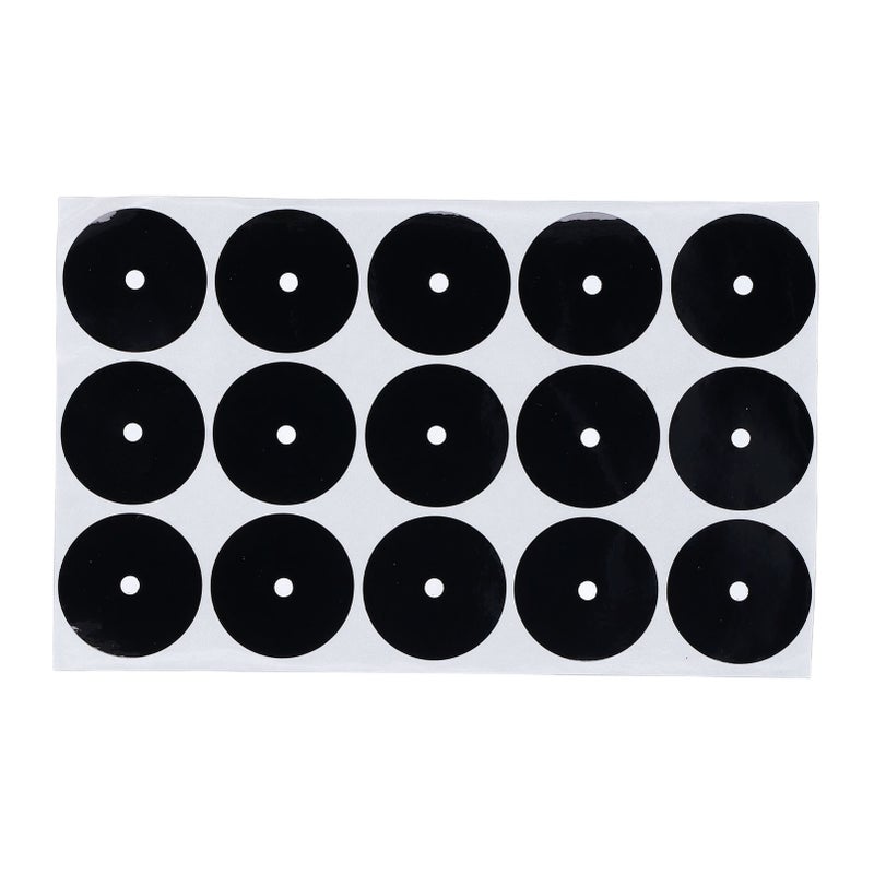 15PCS Pool Table Marker Dots 35mm Paper Billiard Point Sticker Snooker Spot Pool Ball Position Locator for Billiards Practice - Image 1