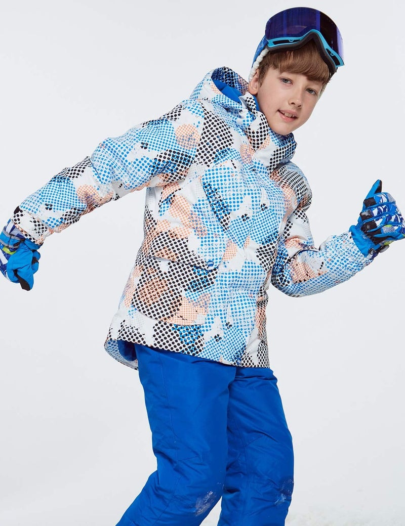 PHIBEE Store Big Boys' Waterproof Breathable Outdoor Warm Snowboard Ski Jacket - Image 5